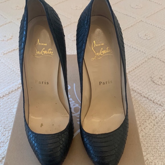 Christian Louboutin | Declic 140 Snake - Picture 7 of 11